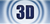 3D button icon